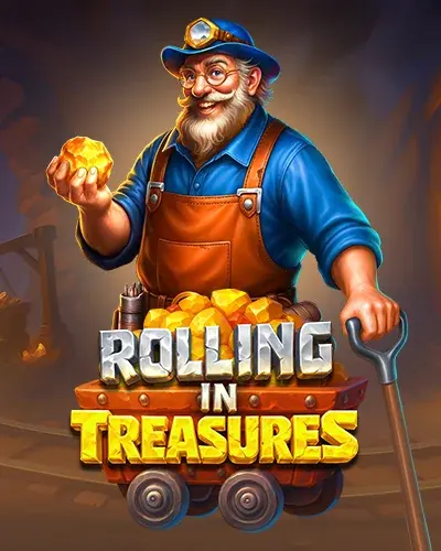 spel Rolling in Treasures · Supercat Casino NL