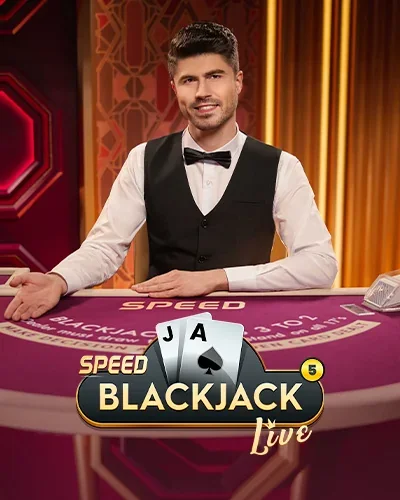 Speed Blackjack 5 - Ruby bij Supercat Casino NL